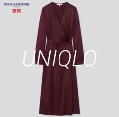 UNIQLO イネス シルクラップワンピース