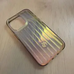rimowa iPhone14Pro ケース　イリディセント