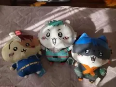 ちいかわ 僕のヒーローアカデミア コラボ ぬいぐるみ 3点セット 商品タグ付き