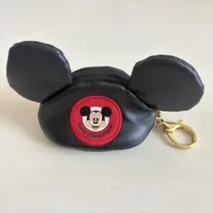ディズニーミッキー　キーチェーン付きミニポーチ