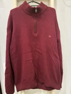 Burberry ハーフジップ セーター