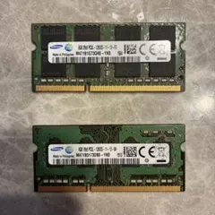 Samsung DDR3L ノートPC メモリ 12GB（8GB+4GB）のサムネイル