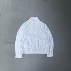 90s polo by Ralph Lauren ハーフジップ　ジャケット　白色