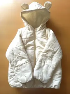 訳アリ　ペアマノン　耳付き　中綿ブルゾン　アウター　ジャンバー　110