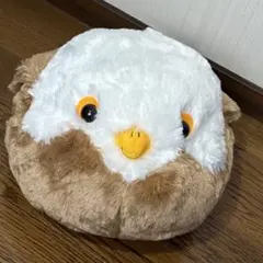 シャイニーイーグル　30cmぬいぐるみ キラキラふわふわPUボア生地