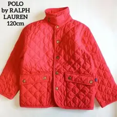Ralph Lauren キルティングコート 120cm 赤　アウター