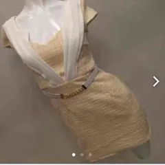 値下げ☆ツイードドレスワンピ