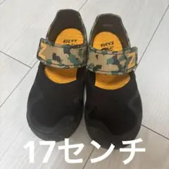 ニューバランスサンダル17センチ　New Balance KA208 ブラック