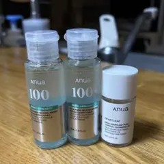 アヌア 100+ PDRN ヒアルロン酸トナー・クレンジングオイル セット