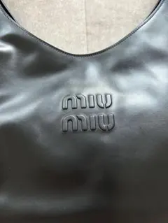 miu miu 黒 トートバッグ 保存袋付きのサムネイル