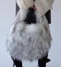 igi バイカラー ラウンド ファーバック