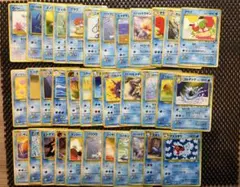 ポケモンカードセット　旧裏　まとめ売り　パック　水
