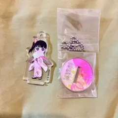 鬼滅の刃 ニジゲンノモリ スタンド付きアクリルキーホルダー 栗花落