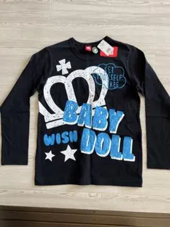 BABY DOLL 長袖Tシャツ M 黒