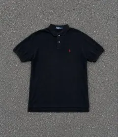 【人気モデル】Polo by Ralph Lauren ポロシャツ赤刺繍