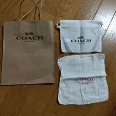 COACHショッパー3点セット