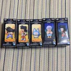 ドラゴンボール ワールドコレクタブルフィギュア 少年期編3 コンプ 全5種