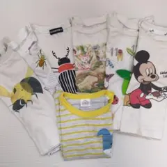 インセクトコレクションなどTシャツまとめ売り 80　ベビーキッズ　半袖　虫