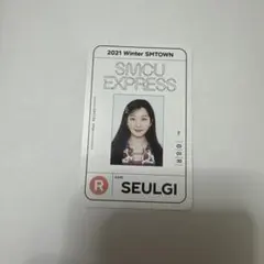 Red Velvet 2021WinterSMTOWN SEULGI トレカ
