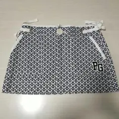 PEARLY GATES スカート OMG刺繍 黒 0サイズ 新品未使用タグ付 PEARLY GATES - PEARLY GATES スカート OMG刺繍 黒 0サイズ 新品