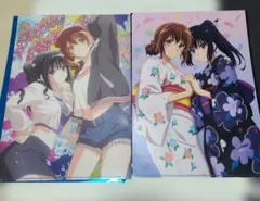 響け！ユーフォニアム 黄前久美子＆高坂麗奈 A4Wポケットクリア