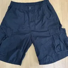 GU カーゴショートパンツ ブラック