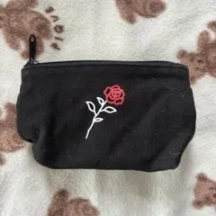 NISE AKIRA 黒のバラポーチのサムネイル