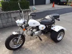 ミニカー登録 トライク ホワイトのサムネイル