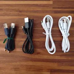 USBケーブル 5本セット タイプA- タイプC