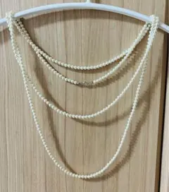 ホワイトパール風ネックレス