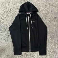 FILA ジップアップパーカー ブラック