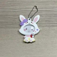 サンリオ フォトバッジ付きマスコット ウィッシュミーメル いちご新聞50周年記念