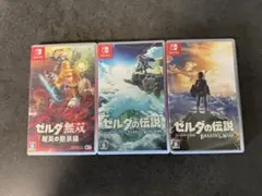 【任天堂】ゼルダの伝説 ゼルダ無双 3本セット 美品