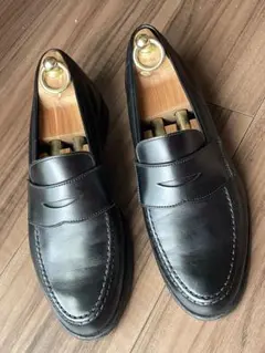極美品 CROCKETT&JONES CAVENDISH3 UK7E 25.5 Crockett & Jones - Pembroke - Brown Waxed Calf - 325 Last