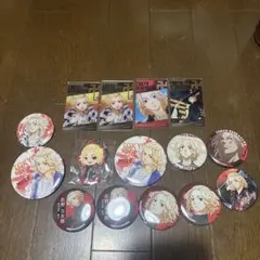 東京リベンジャーズ 佐野万次郎 マイキー 缶バッジ カード まとめ