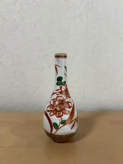 陶器製 花瓶 フラワーベース ストライプ柄 手描き 昭和レトロ - メルカリ