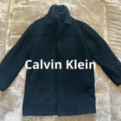 Calvin Klein カルバンクライン　ブラック　ウールコート