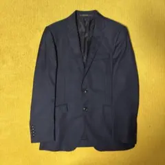 Men's Bigi メンズ　ネイビー　セットアップスーツ　ストライプ　L