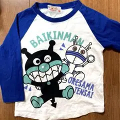 バイキンマン　ダダンダン　薄手の長袖Ｔシャツ