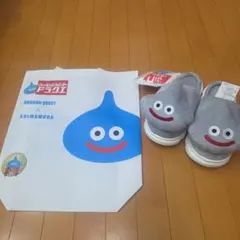 ドラゴンクエスト メタルスライム ルームシューズ しまむら