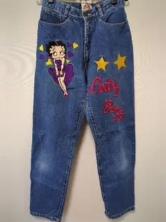 激カワ❤ベティちゃん☆刺繍ジーンズ☆bettyboop☆のサムネイル