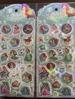アリエル ディズニープリンセス シール 2シート