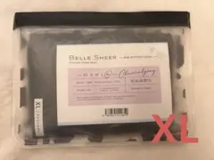 ベルシアー　リブステッチ　ベルシリーズ　着圧レギンス　チャコールグレー XL