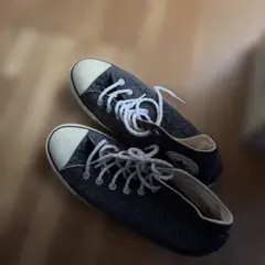 Converse キルトグレー ハイカットスニーカー