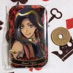 ディズニー ツイステッドワンダーランド ジャミル スクエア缶バッジ