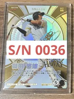 ち*け様 プロ野球ファンスターズリーグ 柳田悠岐 SSR☆ QRコード未使用