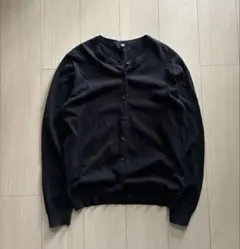ユニクロ　UVカットクルーネックカーディガン　黒XL