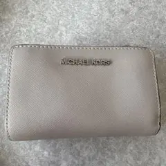MICHAEL KORS 二つ折り財布 ベージュ