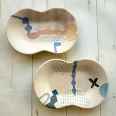 増田良平　プレート皿　陶芸　作家物　やちむん 増田良平 プレート皿 陶芸 作家物 やちむん