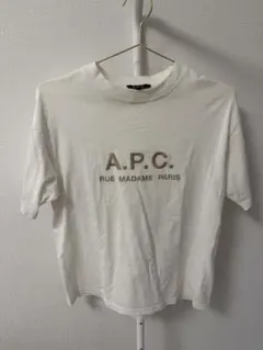 A.P.C. BEAMS LIGHTS 別注 ロゴ刺繍Tシャツ　xsのサムネイル